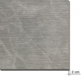 Grey Fleury 60x60 LASTRA 20mm  керамогранит
