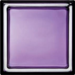Mendini 19x19x8 cm Tormalina  Q19 T MET Glass block