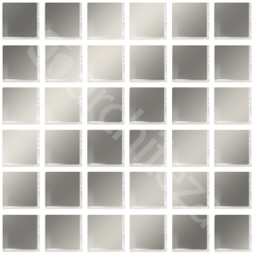 Gloss 15x15x4 mm - RCG01  Зеркальная стекл. мозаика