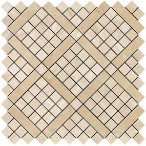 Trav.  Alabastrino Diagonal Mosaic 30,5x30,5 керамогранит