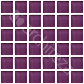 Gloss 15x15x4 mm - CG731  Прозрачная стекл. мозаика