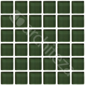 Gloss 15x15x4 mm - CG758  Прозрачная стекл. мозаика