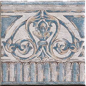 Antica 20x20 Azzurro F 114