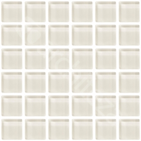 Gloss 15x15x4 mm - CG740  Прозрачная стекл. мозаика