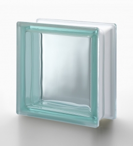 Стеклоблок 198 Turquoise, без волны