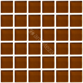 Gloss 23x23x8 mm - CG916 - прозрачная стекл. мозаика -(33)-11