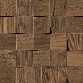 Керамогранит Axi Dark Oak Mosaico 3D