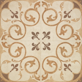 Керамогранит Style Rosone Crema Marfil 45