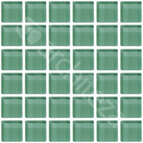 Gloss 15x15x4 mm - CG753  Прозрачная стекл. мозаика