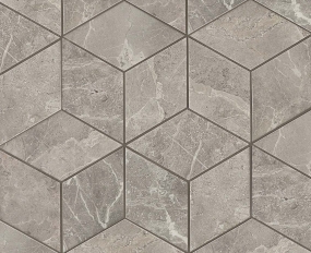 Grey Fleury Mos. Esagono Lapp. 30X35 керамогранит