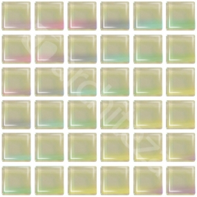 Gloss 15x15x4 mm - iCG740  Иридиевая стекл. мозаика
