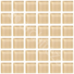 Gloss 15x15x4 mm - CG739  Прозрачная стекл. мозаика
