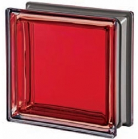 Стеклоблок Rubino 100%  Q19 T MET 19x19x8 cm