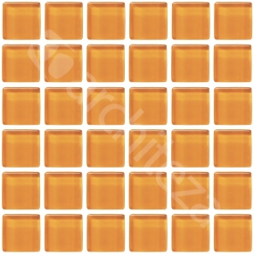 Gloss 15x15x4 mm - CG741  Прозрачная стекл. мозаика