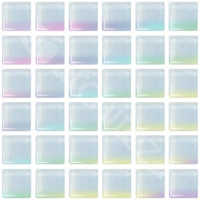 Gloss 15x15x4 mm - iCG705  Иридиевая стекл. мозаика