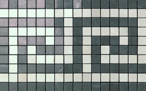 Керамогранит Marvel Grey/Moon Angolo Mosaico