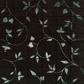 Urbano 45x45 Wenge Mosaico Fiore Naturale Rettificato тон I526