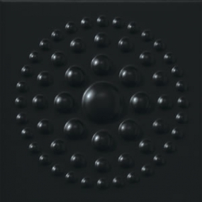 Twist Nero Matt Bolle Decoro 20x20 tono 50 - снято с производства