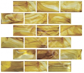 Magic Fire Glass FG-104 Metallic Gloss Offset 48x98x9,5