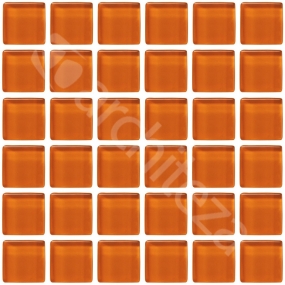 Gloss 15x15x4 mm - CG742  Прозрачная стекл. мозаика