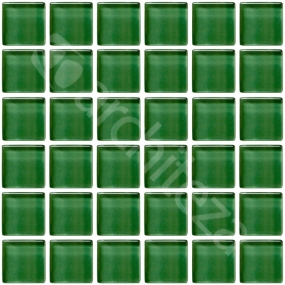 Gloss 15x15x4 mm - CG752  Прозрачная стекл. мозаика
