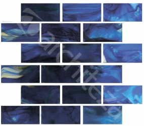 Magic Fire Glass MFG-108 Metallic Gloss 48x98x9,5