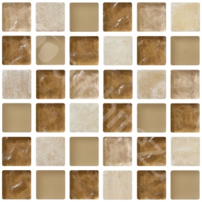 Mead Candy Satin Мозаика 15x15-(14)-13