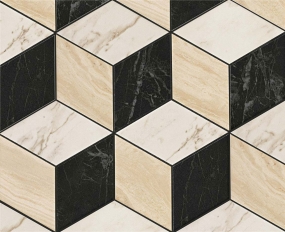 Mosaico Esagono Multicolor Warm 30X35 керамогранит