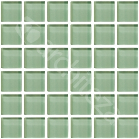 Gloss 15x15x4 mm - CG751  Прозрачная стекл. мозаика