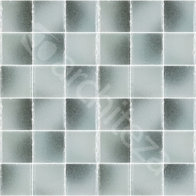 Ice Cube Grigio стеклянная мозаика 98х98х8mm на сетке-(26)-11