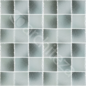 Ice Cube Grigio стеклянная мозаика 98X98X8mm на сетке