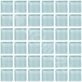 Gloss 15x15x4 mm - CG705  Прозрачная стекл. мозаика