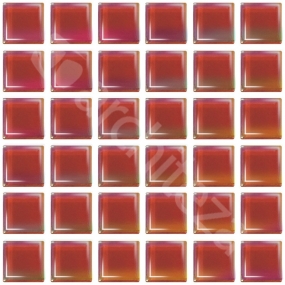 Gloss 15x15x4 mm - iCG723  Иридиевая стекл. мозаика
