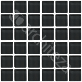 Gloss 15x15x4 mm - CG713  Прозрачная стекл. мозаика
