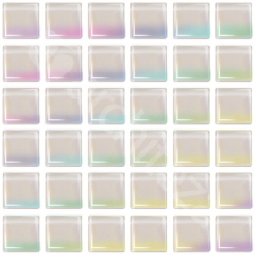 Gloss 15x15x4 mm - iCG729  Иридиевая стекл. мозаика