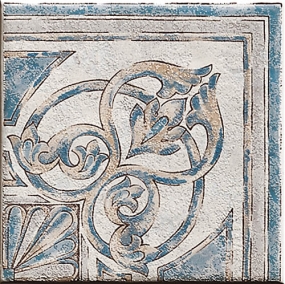 Antica 20x20 Azzurro Angolo F 114