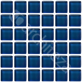 Gloss 15x15x4 mm - CG708  Прозрачная стекл. мозаика