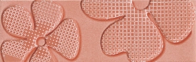 LGIC/Glamour Coral Listello Flower Mix 8x25 tono 52 - снято с производства