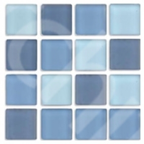 Mint Satin Мозаика 23x23mm - (33)-06