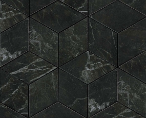 Noir St.Laurent Mos. Esagono Lapp. 30X35 керамогранит