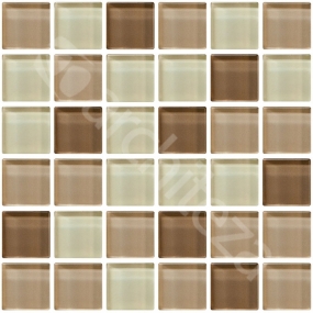 Nut Candy Gloss BIS 23x23mm Мозаика - (86)-12