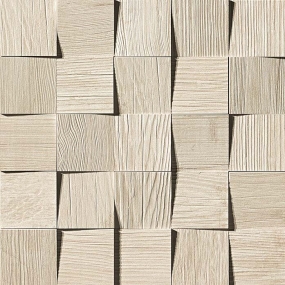 Керамогранит Axi White Pine Mosaico 3D