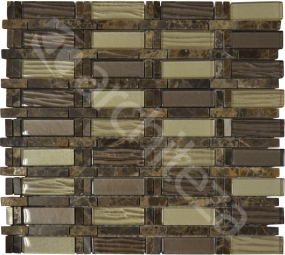 Смесь Anthea 34 (стекло+камень) (10x30/45x8 8x20x8mm) кратность 0,094