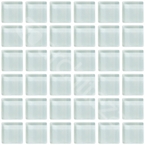 Gloss10x10x8 mm - 10CG911 - прозрачная стекл. мозаика-(14)-08