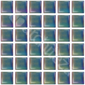 Gloss 15x15x4 mm - iCG718  Иридиевая стекл. мозаика