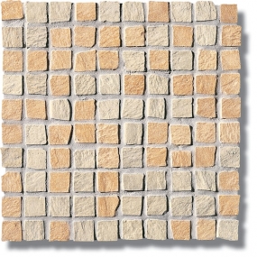 Stone Gallery Indian Mix Mosaico C Naturale (3x3) 30x30 tono X