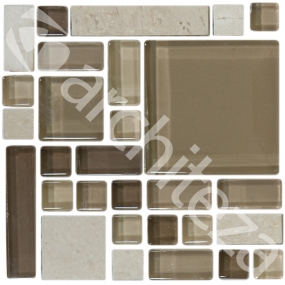 Смесь HERMES PAN_HE_32  (стекло+камень), 11X11, 11X23, 11X48. 11x23*32 23x48*48*8