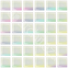 Gloss 15x15x4 mm - iCG704  Иридиевая стекл. мозаика