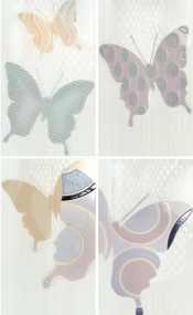 Керамический декор BLISS COCO.BUTTERFLY DEC.  112X68
