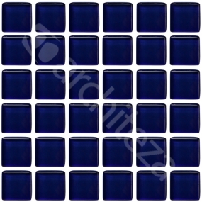 Gloss 15x15x4 mm - CG718  Прозрачная стекл. мозаика